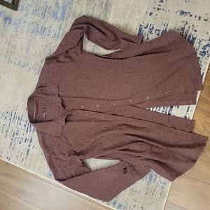 PrAna Button Up Shirt W/Zipper Pocket, Size XL